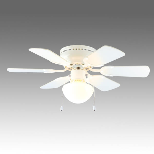 30 6 Blade Ceiling Fan With Light Homebase - 30 6 Blade Ceiling Fan With Light