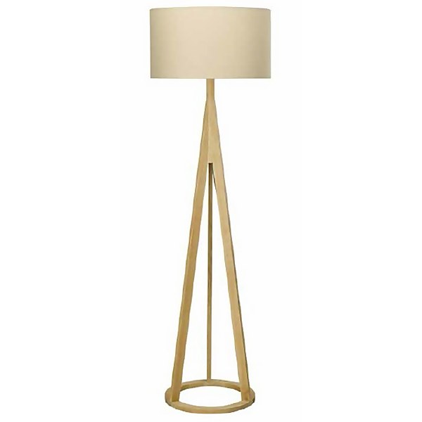 Mason Wooden Tripod Floor Lamp Homebase, Wood Tripod Floor Lamp Uk