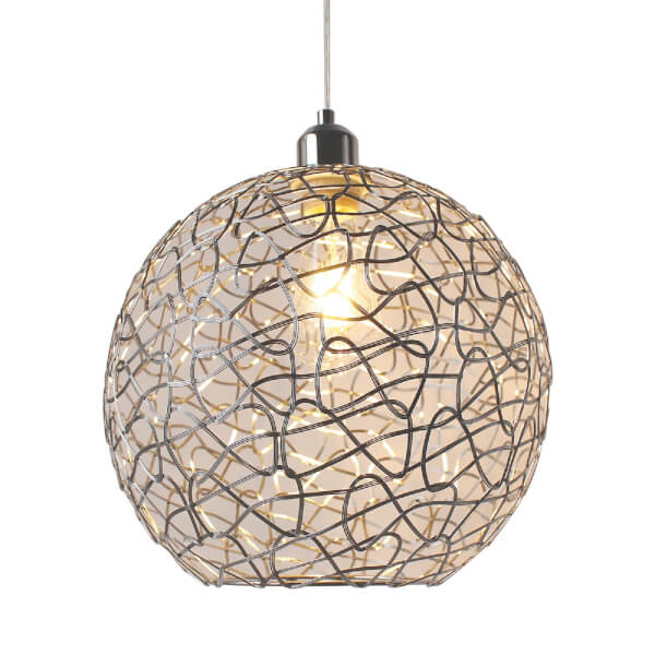 Hepburn Easy Fit Pendant Light Shade Chrome Homebase - Homebase Ceiling Light Shades Uk Hepburn Easy Fit Pendant Light Shade Chrome Homebase - Homebase Ceiling Light Shades Uk