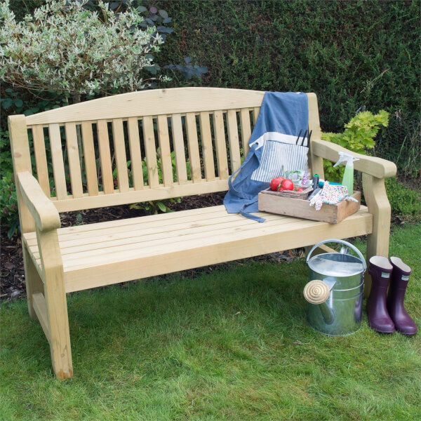 images Garden Storage Bench Homebase forest harvington 5ft bench