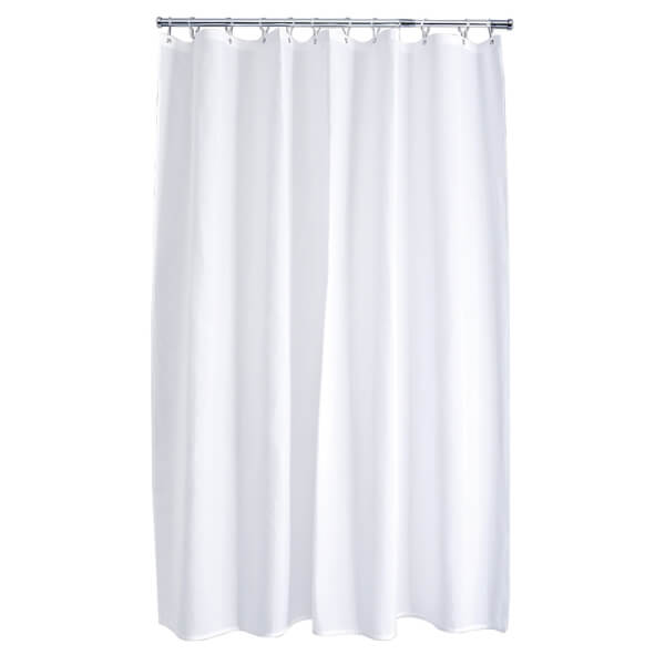 Xl White Shower Curtain Homebase, Xl Shower Curtain Size