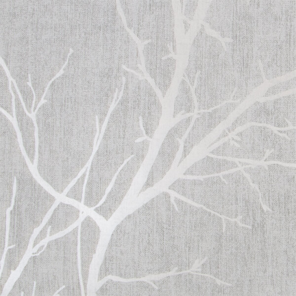 Fresco Winter Tree Wallpaper Grey Homebase