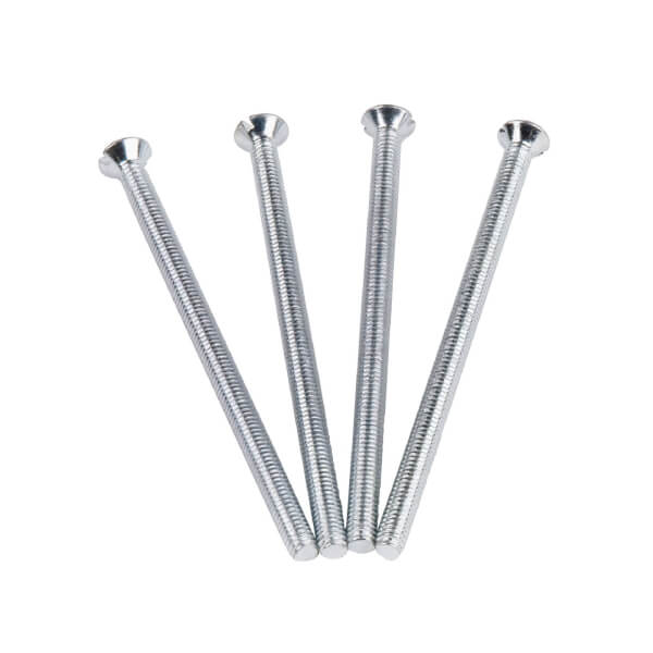 Electrical Screws 3 5 X 60mm Nickel 4 Pack Homebase