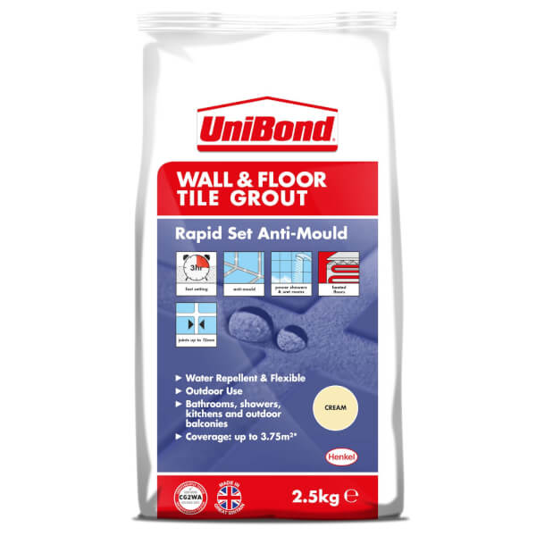 Unibond Floor Wall Tile Powder Grout, Floor Tile Grout B Q