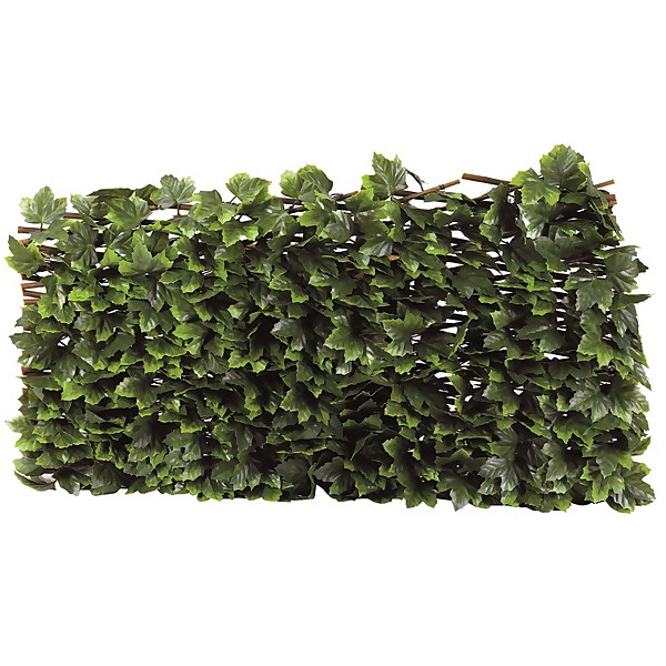 1.8m x 0.9m Set of 2 Artificial Leaf Trellis Expanding Green Japanese Maple 