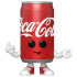 Coca-Cola Bottle Can Funko Pop! Vinyl Coca-Cola Bottle Can Funko Pop! Vinyl