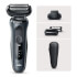 Braun Series 6 Rasierer, grau, mit Präzisionstrimmer und 3-Tage-Barttrimmer Braun Series 6 Rasierer, grau, mit Präzisionstrimmer und 3-Tage-Barttrimmer