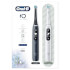 Oral-B iO8 Duo Pack of Two Electric Toothbrushes, White & Black Oral-B iO8 Duo Pack of Two Electric Toothbrushes, White & Black