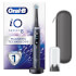Oral-B iO8 Black Electric Toothbrush with Zipper Case