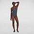 Women's Endurance+ Striped Medalist Swimsuit Navy Women's Endurance+ Striped Medalist Swimsuit Navy