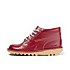 Adult Womens Kick Hi Leather Red