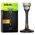 Gillette Labs Exfoliating Razor with Magnetic Stand Black & Gold Edition