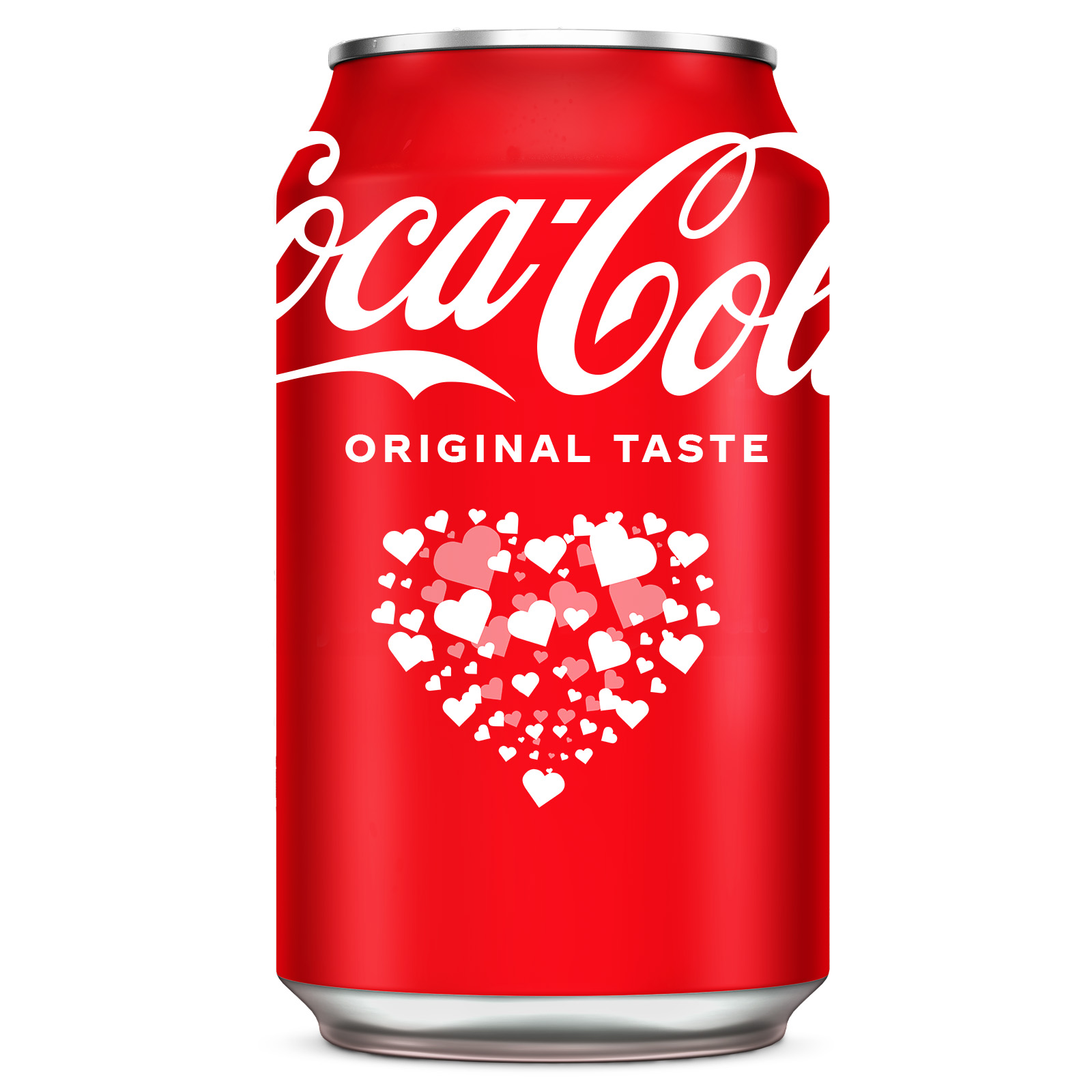 Personalised Coca Cola can including your message
