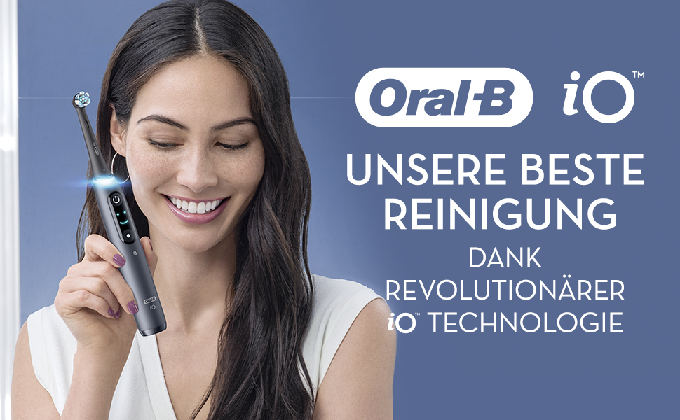 Oral-B iO unsere Beste Reinigung dank revolutionarer iO technologie