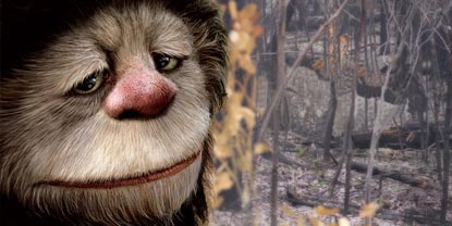 Close Up Of A Wild Furry Monster