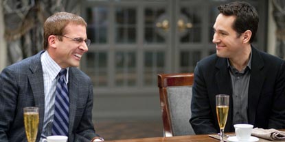 Barry And Tim At A Dinner Party Sat At A Table Laughing