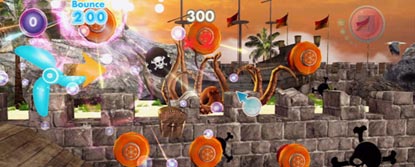 A game involving some user-made obstacles