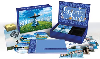 The Sound Of Music Gift Set, Three Discs, A Hardcover Book, A Hand-Painted Box, Theatrical Music Box, Snapshots And Official Letter Of Authenticity