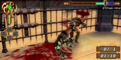 The player, being dragged across the ground by an opponent