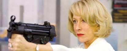 Victoria Played By Helen Mirren Aiming A Gun