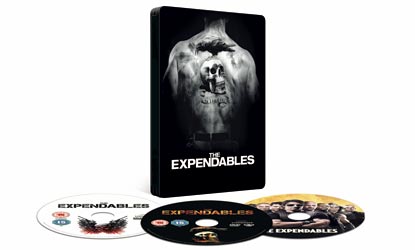 The Expendables Collector's Steel Tin With Three Discs