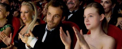 Johnny Marco And His Daughter Cleo In A Theatre Clapping