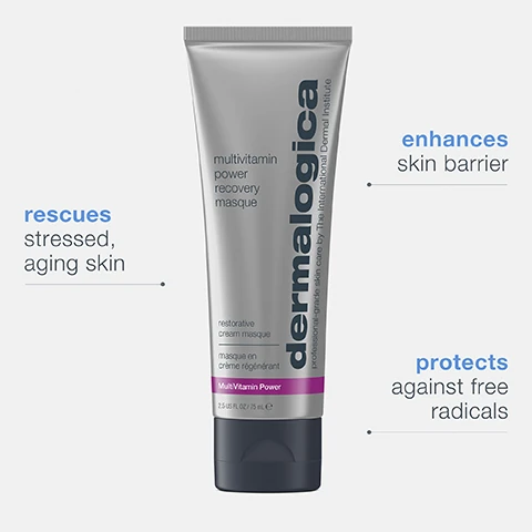 rescues stressed aging skin. enhances skin barrier. protects against free radicals.