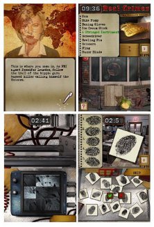 4 Screeshots, showing different examples of gameplay
