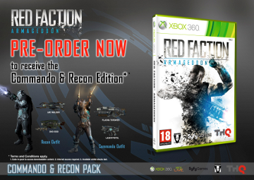 red faction armageddon commando & recon edition download red faction armageddon commando & recon edition download