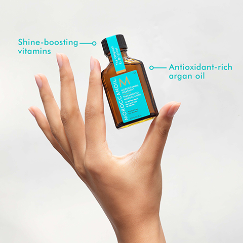 Shine boosting vitamins, antioxidants rich argan oil