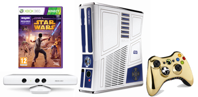 brandy Desconfianza Timor Oriental Xbox 360® Kinect™ Star Wars® Limited Edition Bundle Games Consoles | Zavvi  España