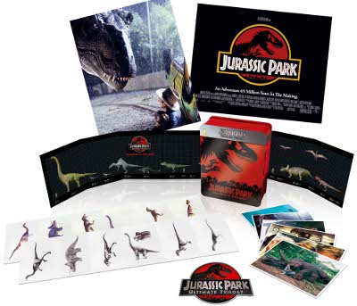 Jurassic Park Limited Edition With Six Discs And Picture Cards