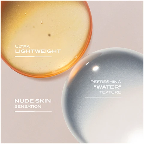 Image 1 - An image showing two different skincare product textures, one golden gel labeled ULTRA LIGHTWEIGHT and one translucent gel labeled REFRESHING WATER TEXTURE, with a white background.
              Image 2 - A close-up of a womans arm against a blue background, with instructional text that reads 1 SHAKE WELL TO PREP, 2 SPRAY ALL OVER BODY AND BLEND IN SEAMLESSLY, 3 REAPPLY REGULARLY TO STAY PROTECTED.
              Image 3 - An arrangement of four sun care products from Lancaster displayed on a light background, with descriptions below each: Sun Beauty Body Milk, Sun Beauty Sun Body Water, Sun Beauty Sun Body Dry Oil, and Sun Beauty Sun Body Mist, each accompanied by a visual representation of the product texture and descriptors of their benefits such as hydrates and protects the skin and quick and invisible sun protection.
