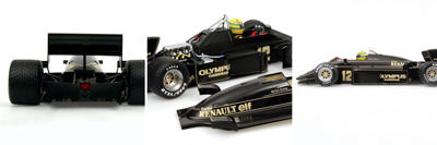 Montage Of Lotus 97T Racing Car