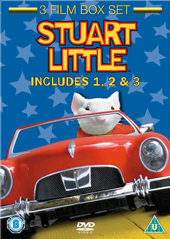 Stuart Little / Stuart Little 2 / Stuart Little 3 (Lenticular Sleeve) DVD -  Zavvi SE