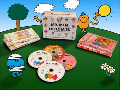 Mr. Men And Little Miss Limited Edition Tin With Four Discs