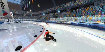 ice skate race
