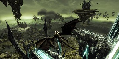 dragons in sky