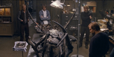 Scientists Examining The Thing
