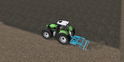 tractor plowing