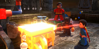 superman melting iron box