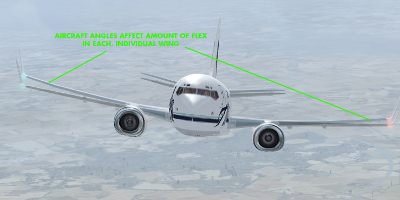 737 in flight