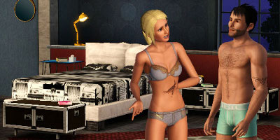 Sims in underpants