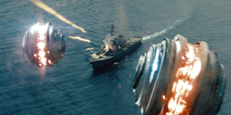 Battleship Under Attack