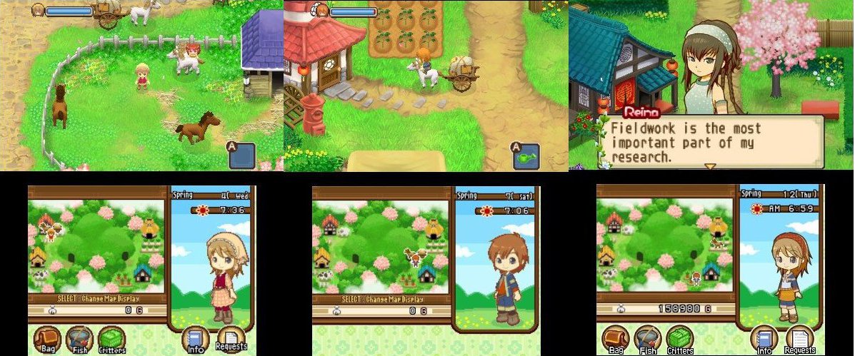 harvest moon tale of two towns 3ds