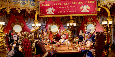 Pirates at the Rare Creatures Dining Club