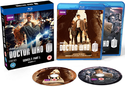 Doctor Who Series 7 Part 1 Exploded Packshot