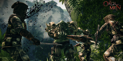 Orc in jungle