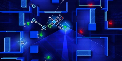 A view of the standard gameplay in Frozen Synapse