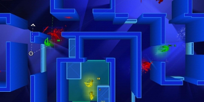A view of the standard gameplay in Frozen Synapse